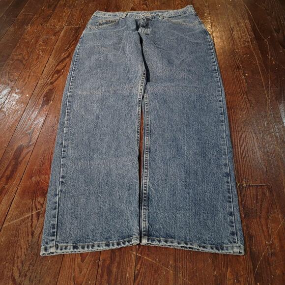 Custom 1 of 1 Flaming 8-ball Jeans - Picture 3 of 6